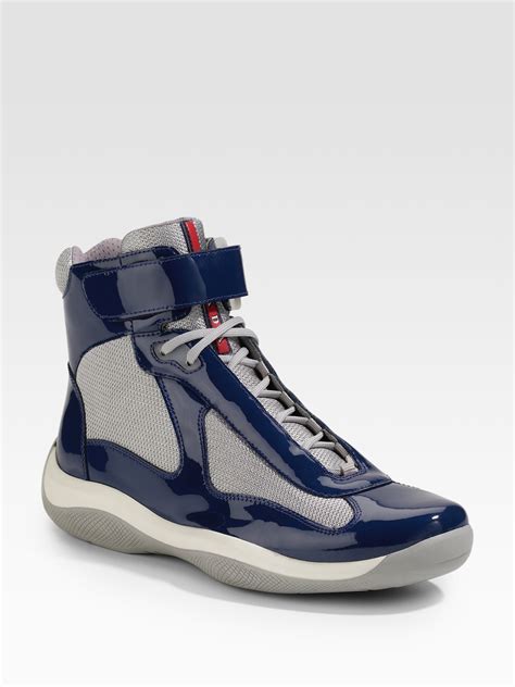 prada snrakers|prada high top sneakers women's.